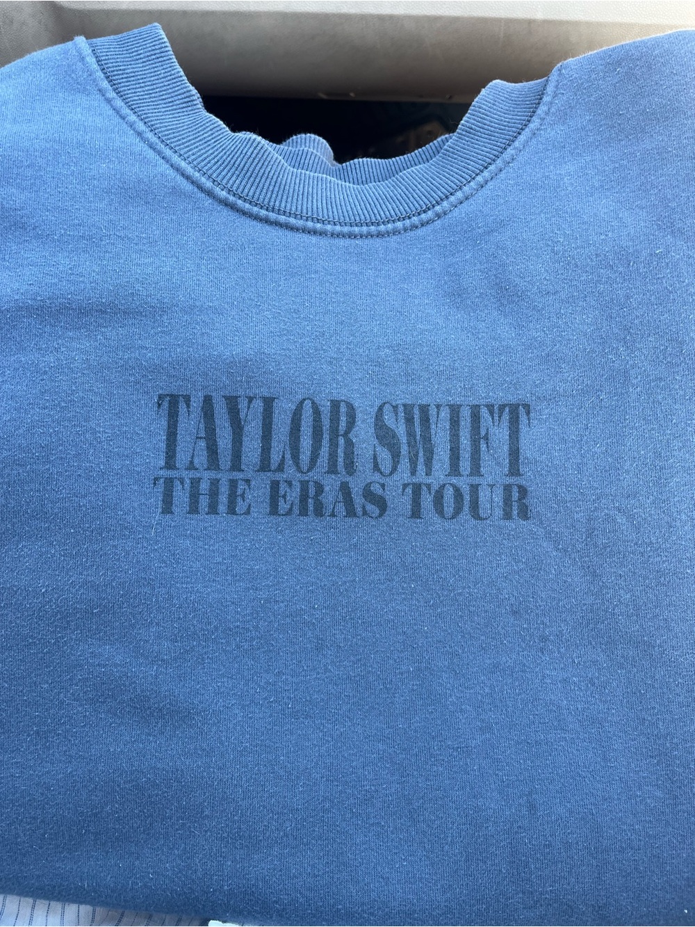 OFFICIAL Taylor Swift 'The Eras Tour' Navy Crewneck Sweatshirt